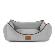 Microfiber Kuddle Lounge Comfort Dog Bed