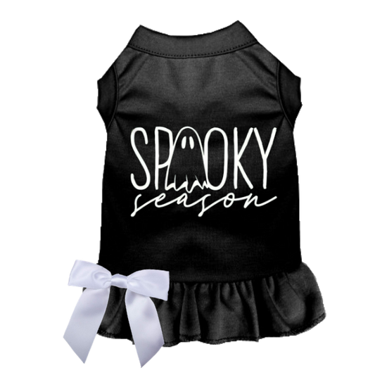 Midnight Spooky Season Dog Dress