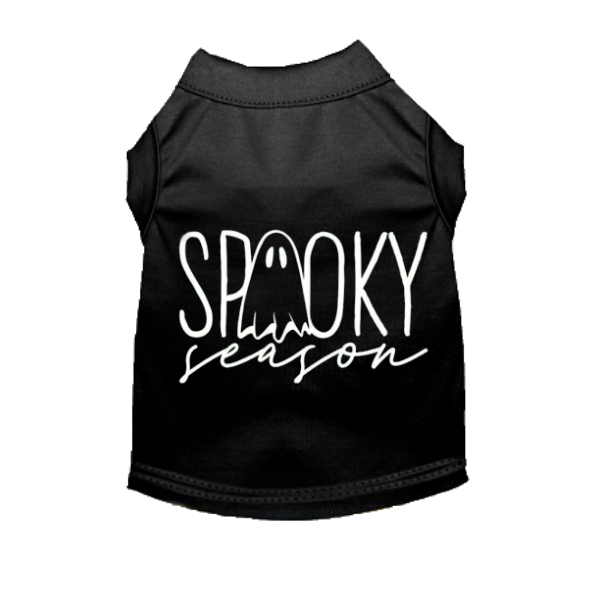 Midnight Spooky Season Dog Shirt