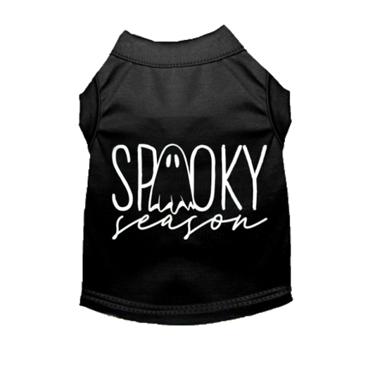 Midnight Spooky Season Dog Shirt