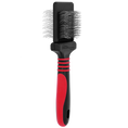 Load image into Gallery viewer, Mini Dematting Extra Firm Red Slicker Brush by Dog Fashion Spa professional dog grooming tool Southlake Paws
