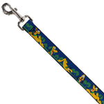 Dog Leash - Pluto 4-Poses/Landscape Blue/Green