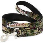 Dog Leash - Trust No One Tan