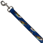 Dog Leash - Bass Fish/Water Bubbles