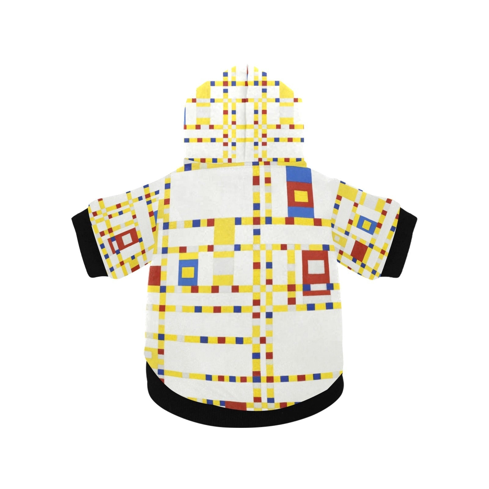 Mondrian Broadway Boogie Woogie Button Hoodie