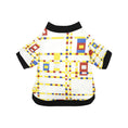 Load image into Gallery viewer, Mondrian Broadway Boogie Woogie Round Neck Shirt luxury pet product from Southlake Paws
