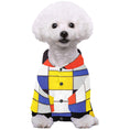 Load image into Gallery viewer, Mondrian Composition A Button Hoodie
