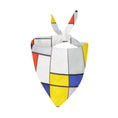Load image into Gallery viewer, Mondrian Composition A Double-Sided Pet Bandana
