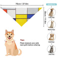 Load image into Gallery viewer, Mondrian Composition A Pet Scarf
