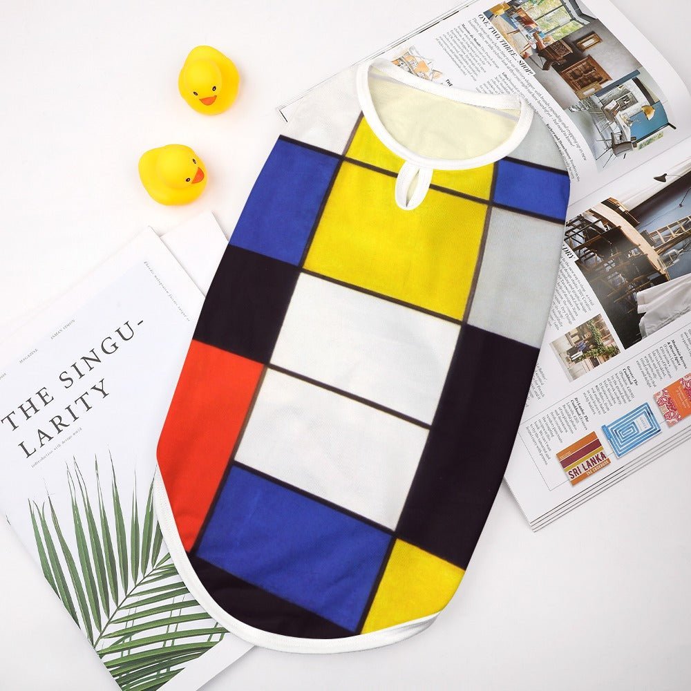 Mondrian Composition A Pet Vest