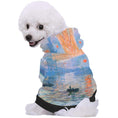 Load image into Gallery viewer, Monet Impression, Sunrise Button Hoodie
