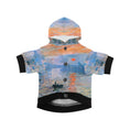Load image into Gallery viewer, Monet Impression, Sunrise Button Hoodie

