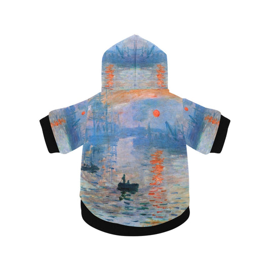 Monet Impression, Sunrise Button Hoodie