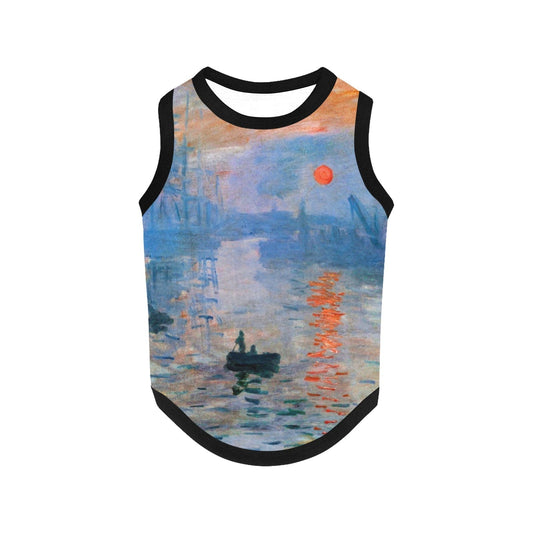 Monet Impression, Sunrise Tank Top luxury pet product from Southlake Paws