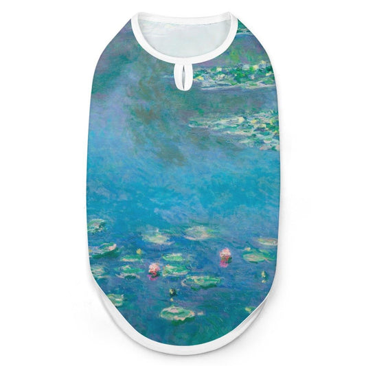 Monet Water Lilies Pet Vest luxury pet product from Southlake Paws