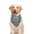 Load image into Gallery viewer, Morris Peacock and Dragon Double-Sided Pet Bandana
