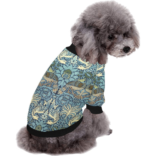 Morris Peacock and Dragon Round Neck Shirt