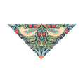 Load image into Gallery viewer, Morris Strawberry Thief Double-Sided Pet Bandana
