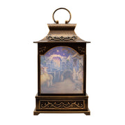 Kurt Adler 11-Inch Battery Operated Warm White LED Lighted Nativity Lantern