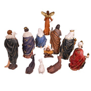 Kurt Adler 18-Inch Nativity Table Piece 11 PC Set