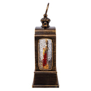 Kurt Adler 9.45-Inch Battery Operated Nativity LED Swirl Glitered Lantern