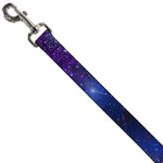 Dog Leash - Galaxy Blues/Purples