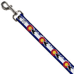 Dog Leash - Colorado/Snowmobiler/Mountains