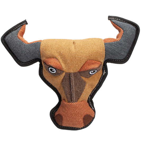 10" Nature Bull Animal Squeaky Toy - Southlake Paws