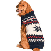Navy Vail Dog Sweater
