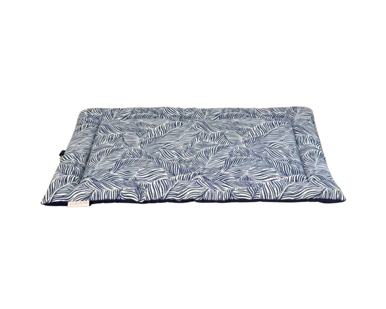 Bowsers Cabana Reversible Indoor-Outdoor Dog Mat in Sand Cove Stripe