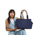 Load image into Gallery viewer, WEEKEND DOG TOTE - NAVY.
