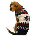 Load image into Gallery viewer, Navy Vail Dog Sweater
