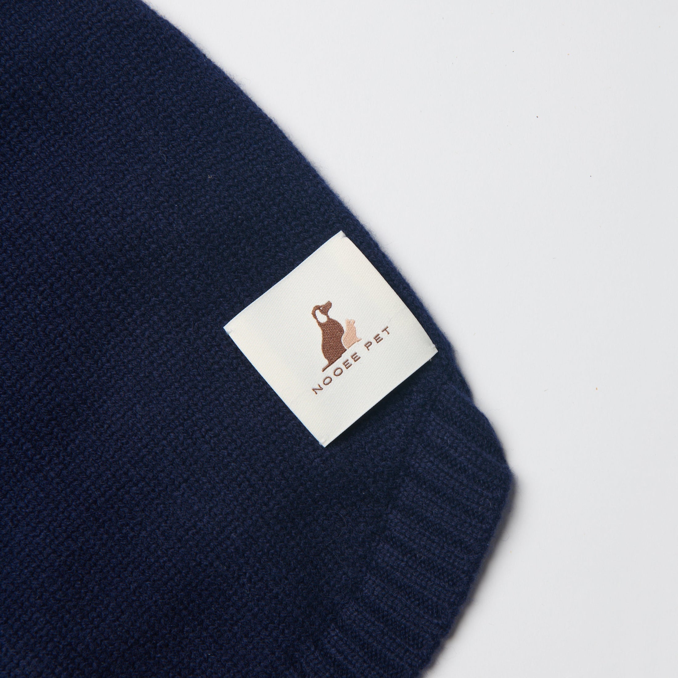 Nooee Pet Polo Wool Sweater – 100% Wool Knit with Classic Collar