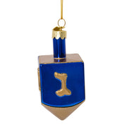 Kurt Adler Noble Gems Hanukkah Ornament 3-Piece Set