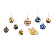 Kurt Adler 50-70MM Noble Gems Planet Solar System 9-Piece Set