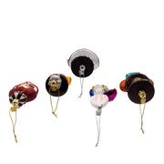 Kurt Adler 4.5-5-Inch Noble Gems Glass Alice Characters Ornaments