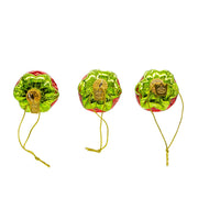 Kurt Adler 2.36-Inch Noble Gems Glass Chocolate Strawberry Ornaments, 6-Piece Box