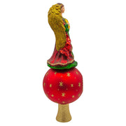 Kurt Adler 15.75-Inch Finial Angel Treetop With Reflector