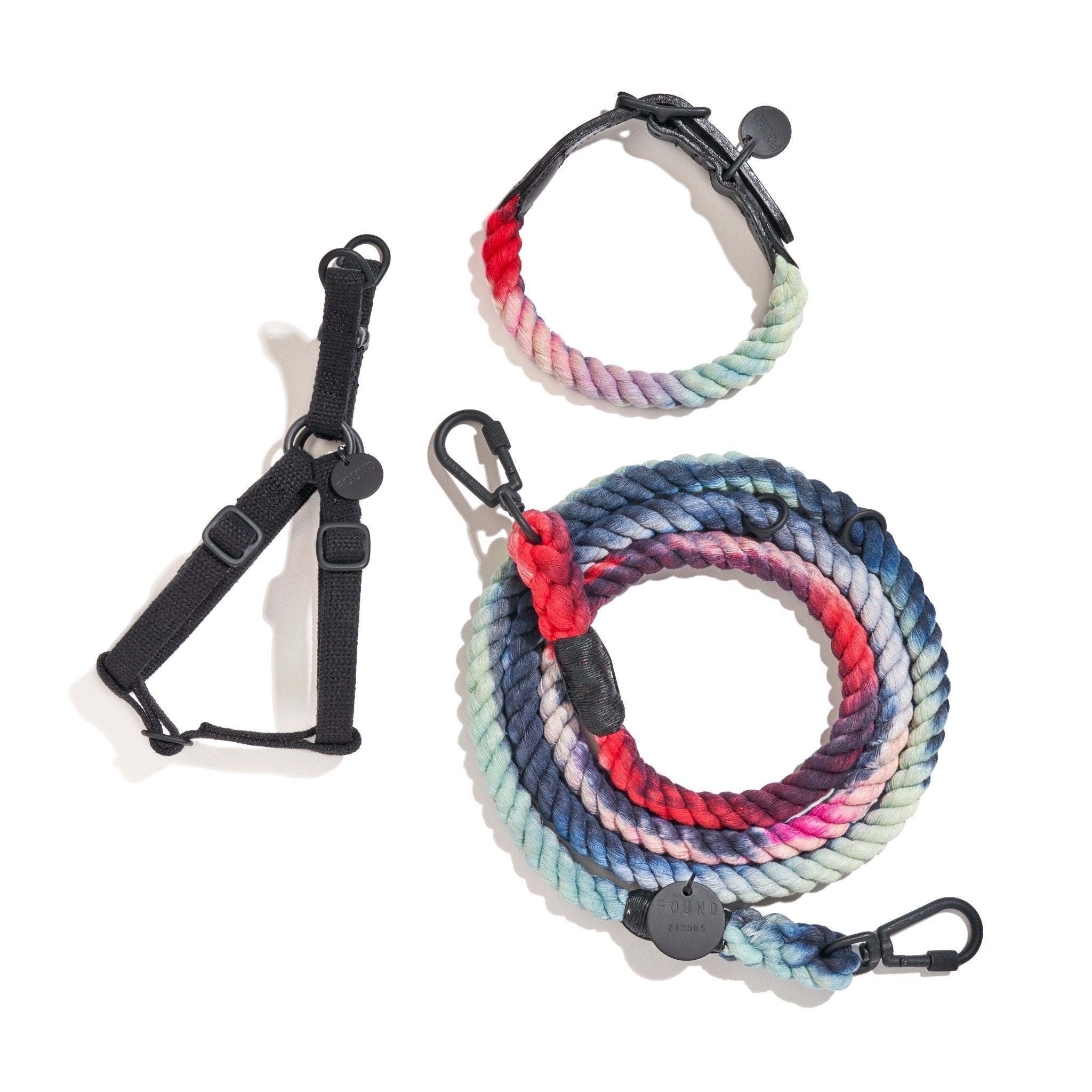 Shop Leashes Premium New! The Dioji Cotton Rope Dog Leash, Adjustable - Found My Animal