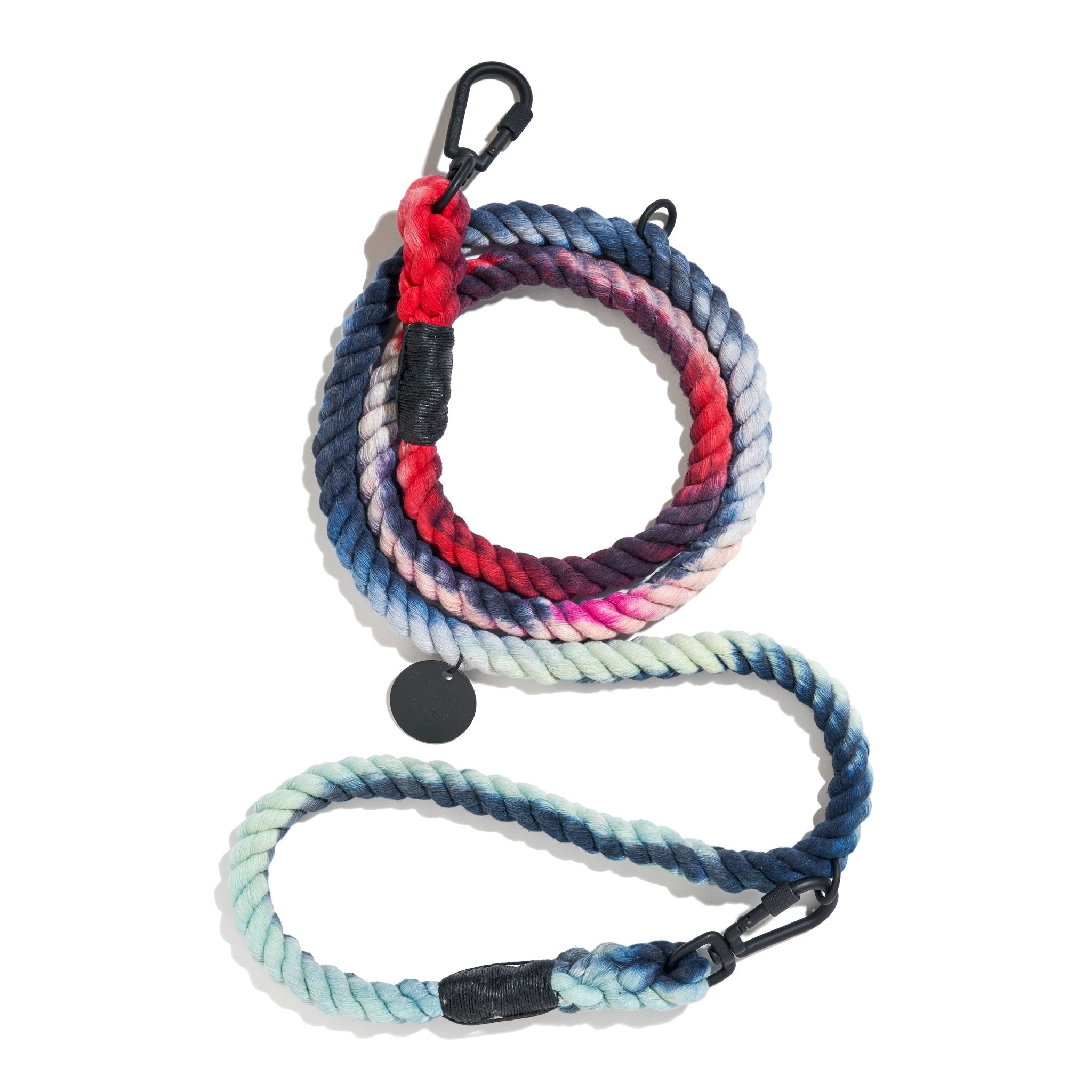 Shop Leashes Premium New! The Dioji Cotton Rope Dog Leash, Adjustable - Found My Animal