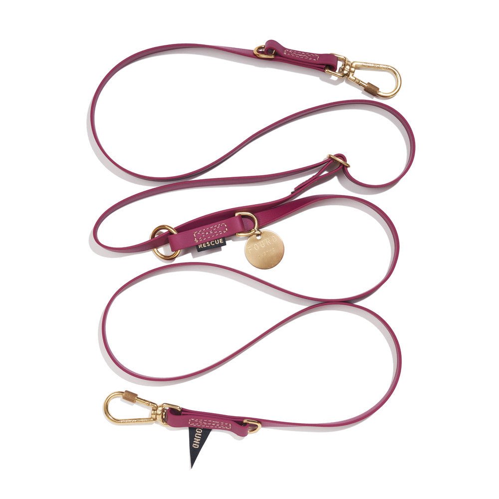 Shop Leashes Premium New! Water Resistant Adjustable 7ft Leash, Berry | Found My Animal