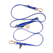 New! Water Resistant Adjustable 7ft Leash, Bright Blue | Found My Animal