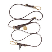 New! Water Resistant Adjustable 7ft Leash, Brown | Found My Animal