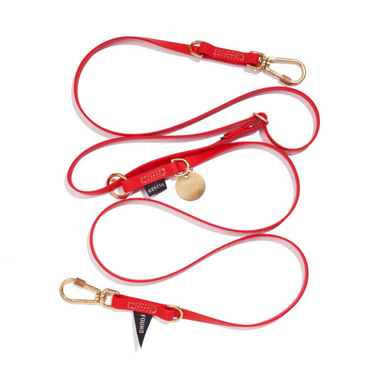 Shop Leashes Premium New! Water Resistant Adjustable 7ft Leash, Red | Found My Animal