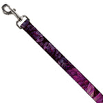 Dog Leash - Vivid Floral Collage Pinks
