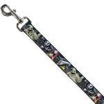 Dog Leash - Nightmare Before Christmas 4-Character Group/Cemetery Scene