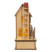 Kurt Adler 12-Inch National Lampoon-Foots Christmas Vacation Battery Operated Lighted House