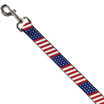 Dog Leash - American Flag Diagonal