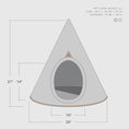 Load image into Gallery viewer, Nooee Pet Cave – Brown

