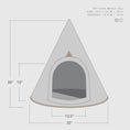 Load image into Gallery viewer, Nooee Pet Cave – Brown
